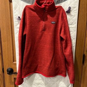 Women’s Large Patagonia Better Sweater Red
